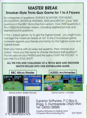 Master Break (19xx)(Superior Software-Acornsoft)[b] box cover back